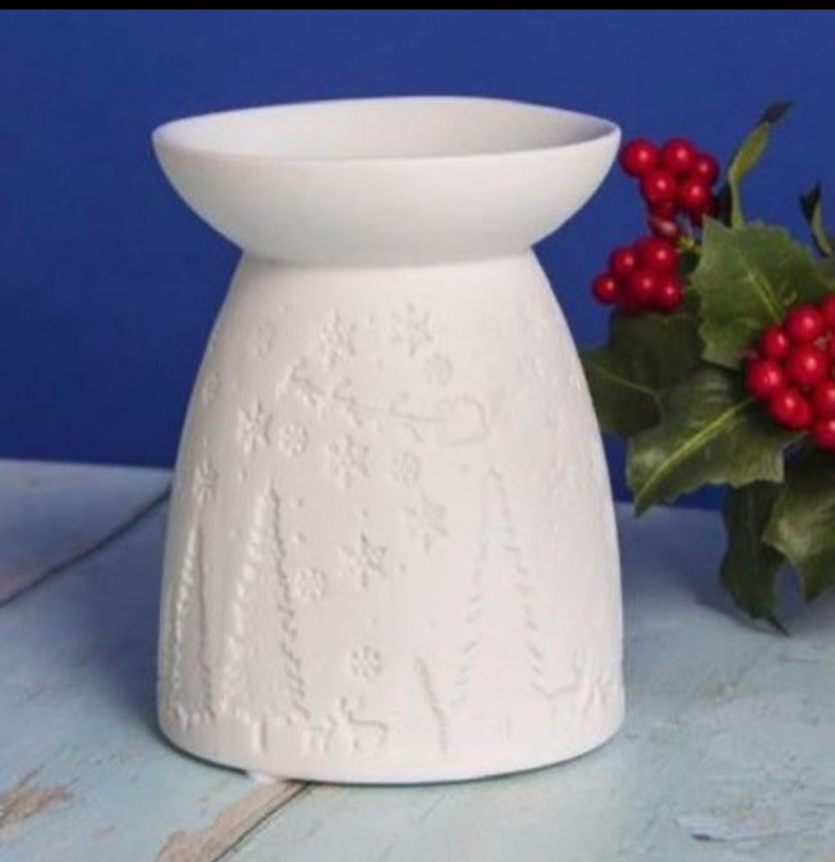 Christmas wax burner