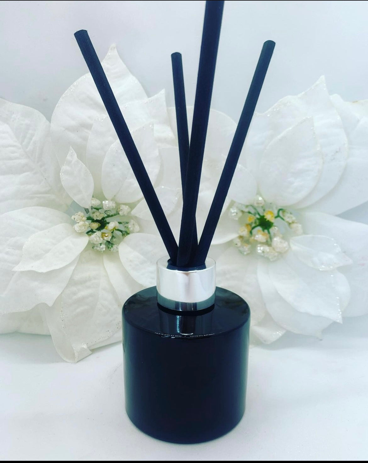 Christmas 100ml Black High Gloss Reed Diffuser with Gift Box