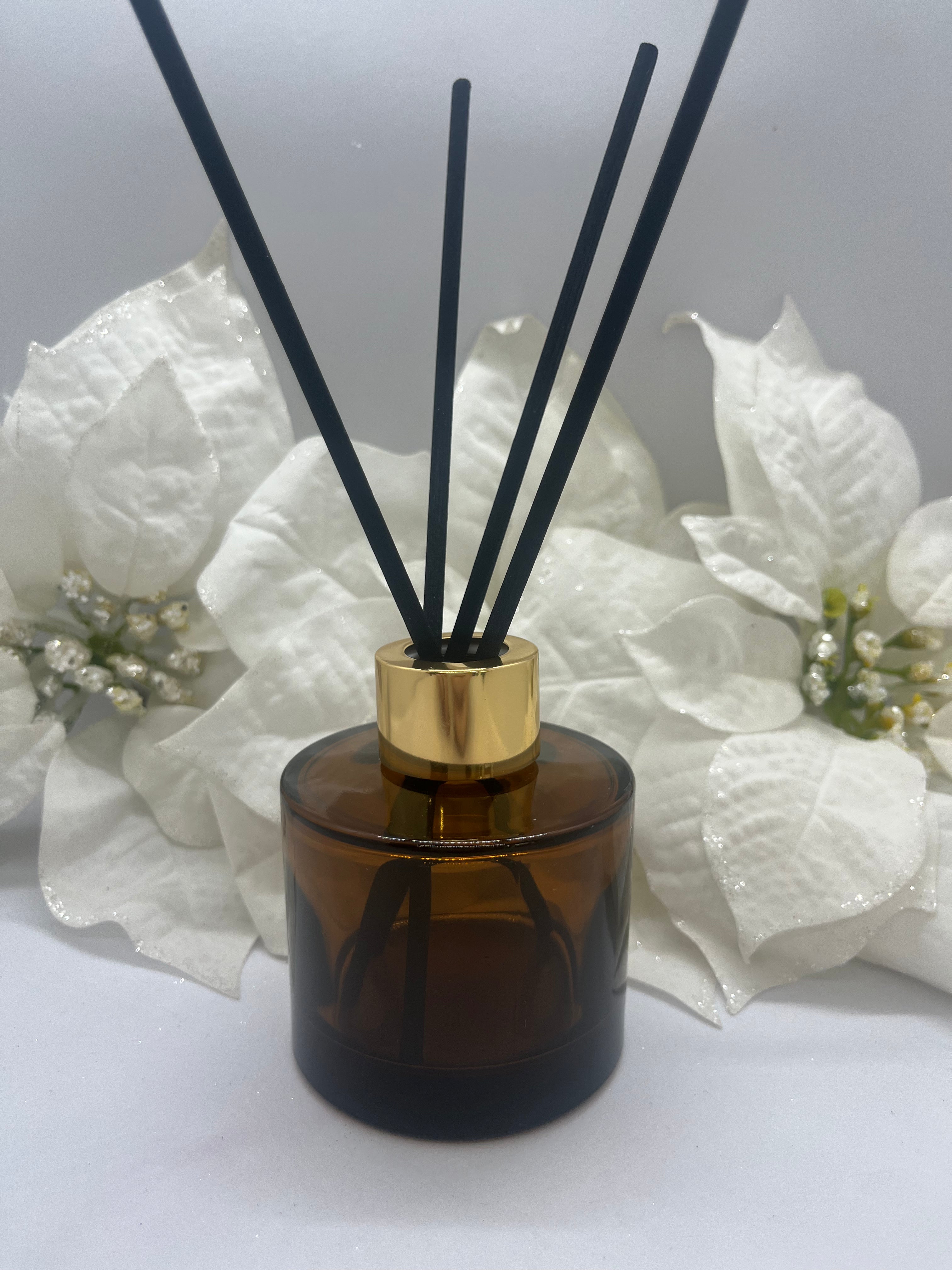 Round High Gloss 100ml Brown Reed Diffuser