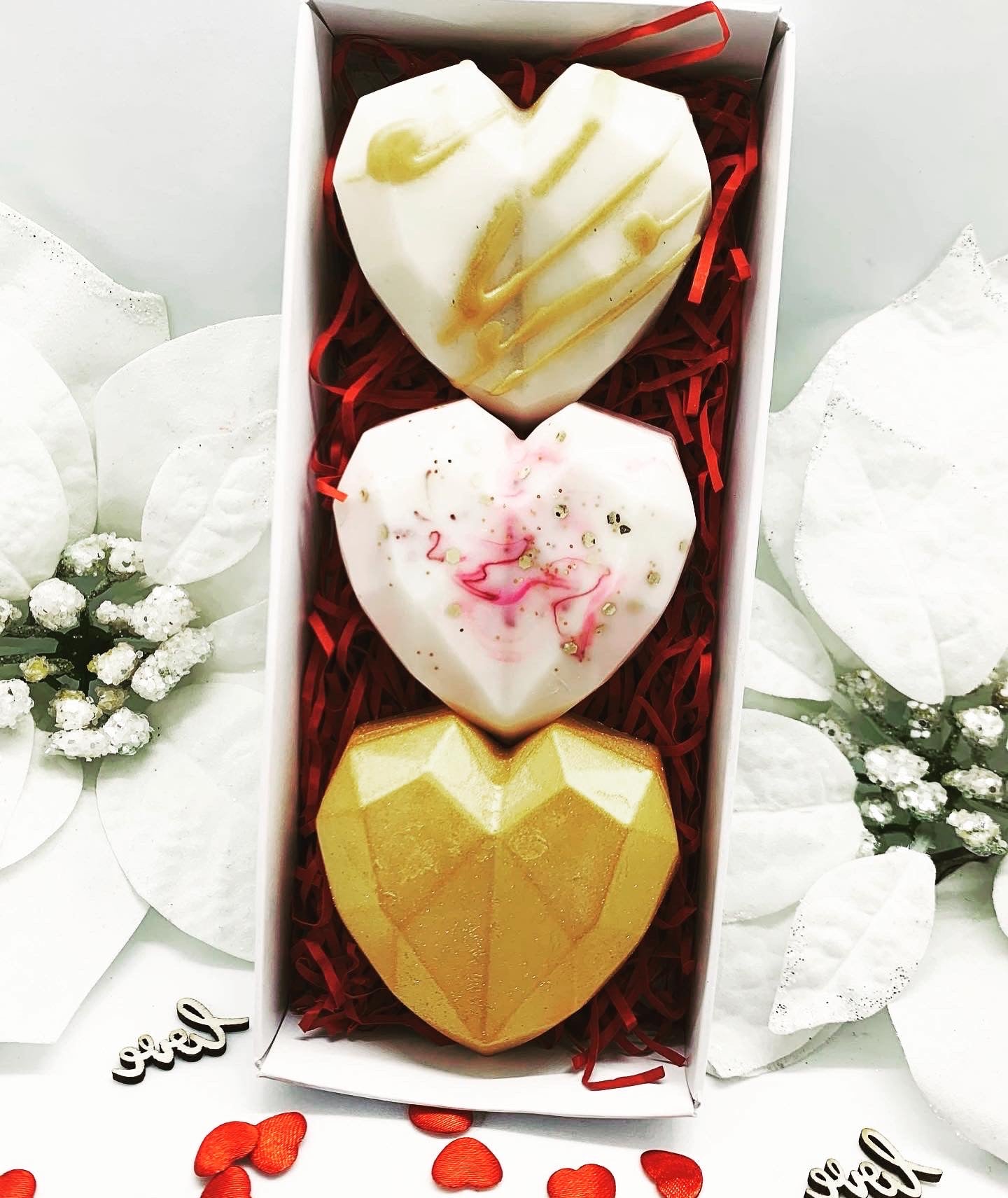 Trio Heart Gift Box